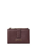 Marc Ellis portafogli in ecopelle martellata borgogna