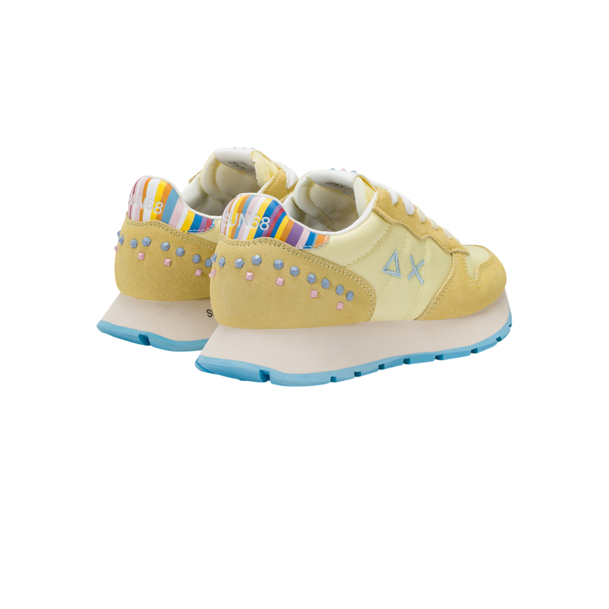 Sun68 sneakers Ally Studs con borchie giallo limone Z35206 GIALLO LIMONE SUN68 