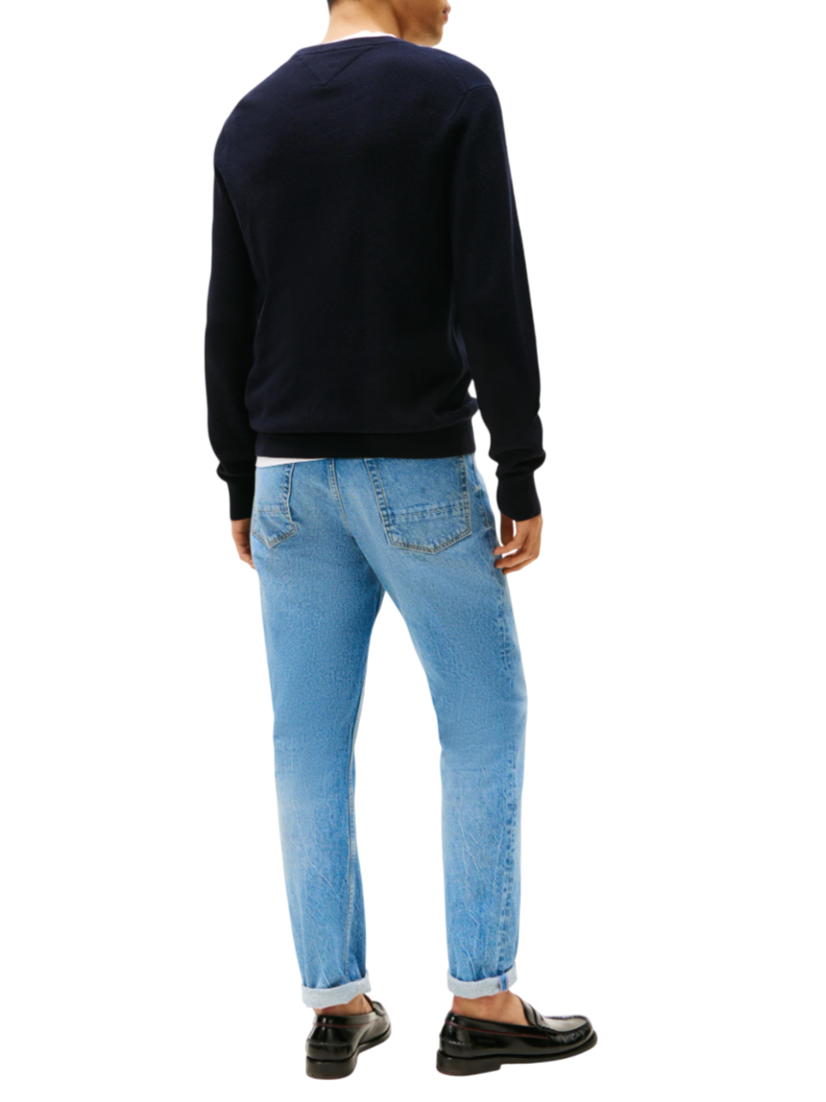 Tommy Hilfiger pantaloni joggers Essential uomo nero MW0MW37231 BDS Tommy Hilfiger 