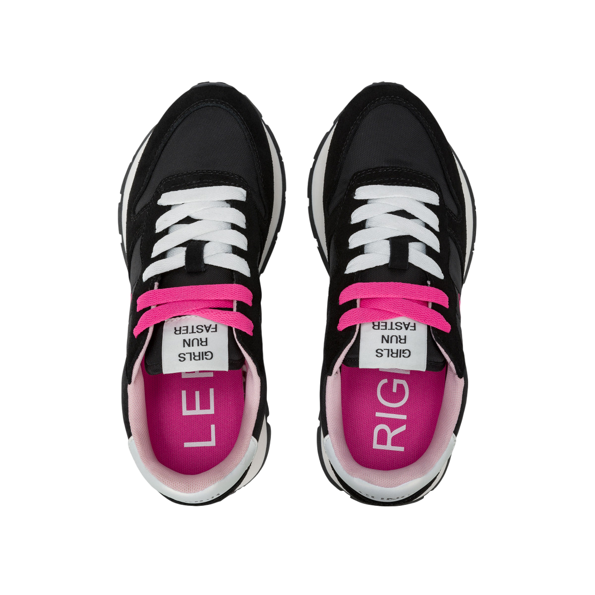 Sun68 sneakers Ally Solid in nylon e suede nero Z35201 NERO SUN68 