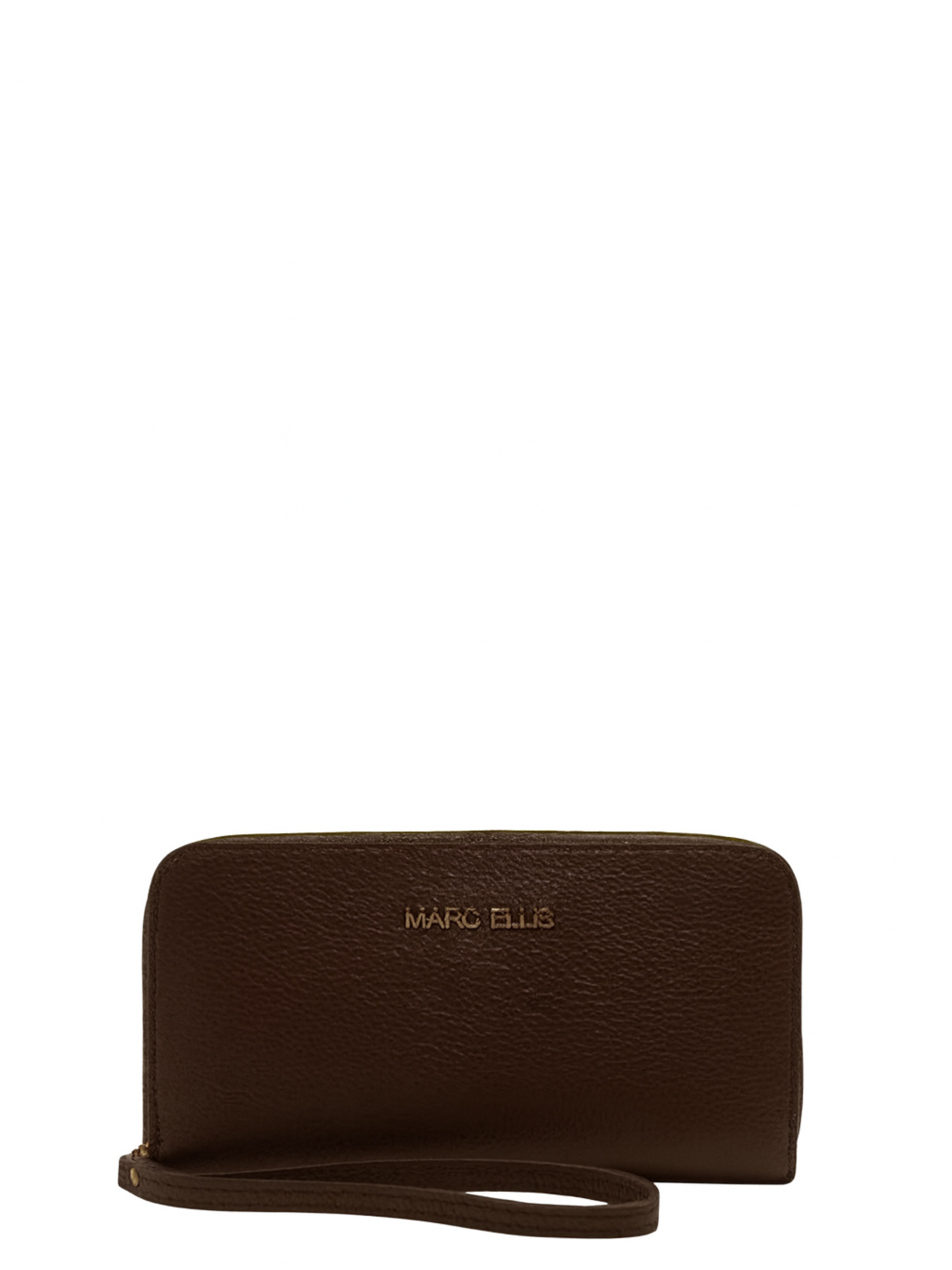 Marc Ellis portafogli Telma in pelle martellata marrone TELMA LT DO COCOA-GOLD MARC ELLIS 