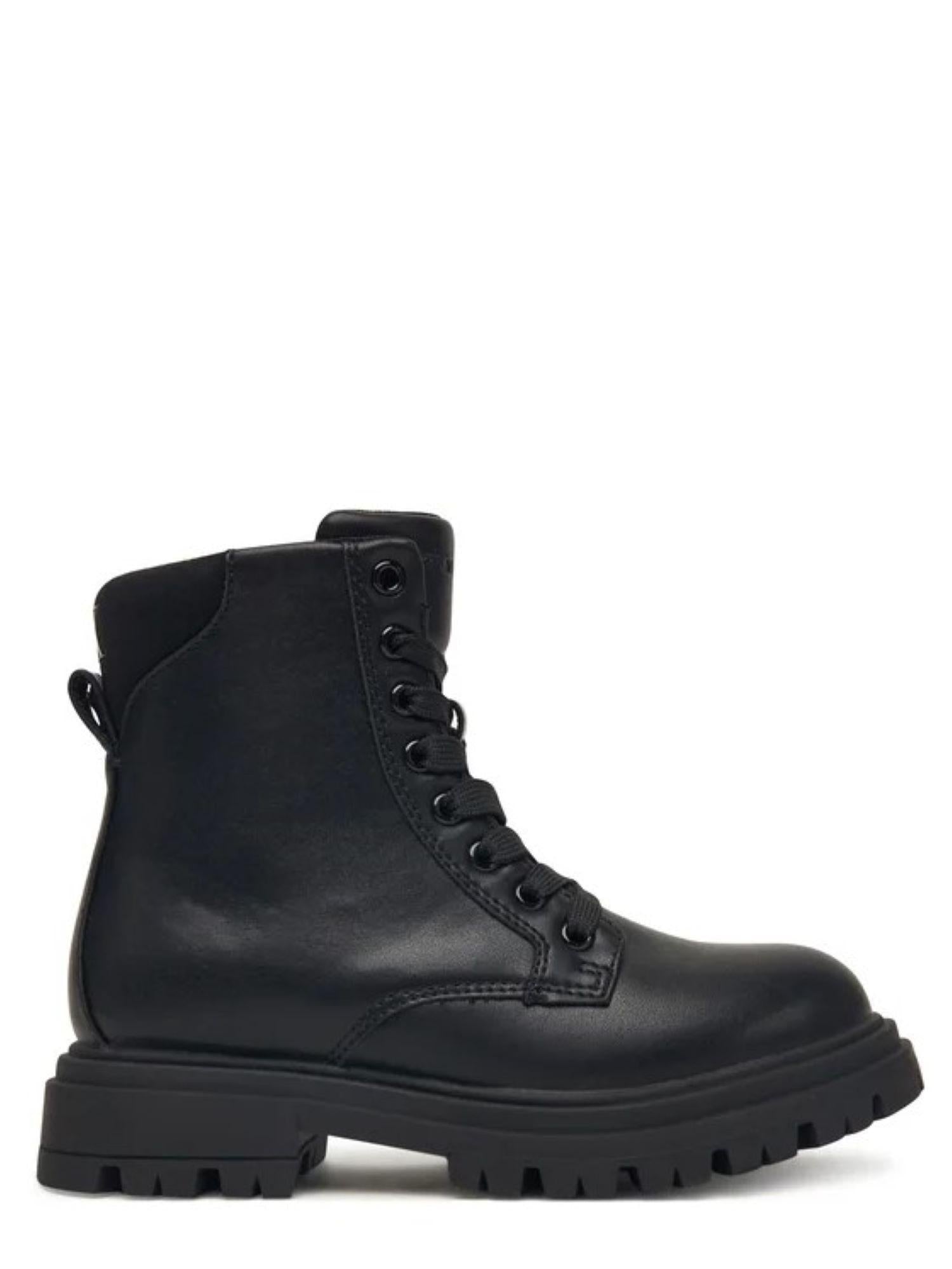Calvin Klein stivali anfibi in ecopelle nero V3A5-83120-1464 999 Calvin Klein Footwear 