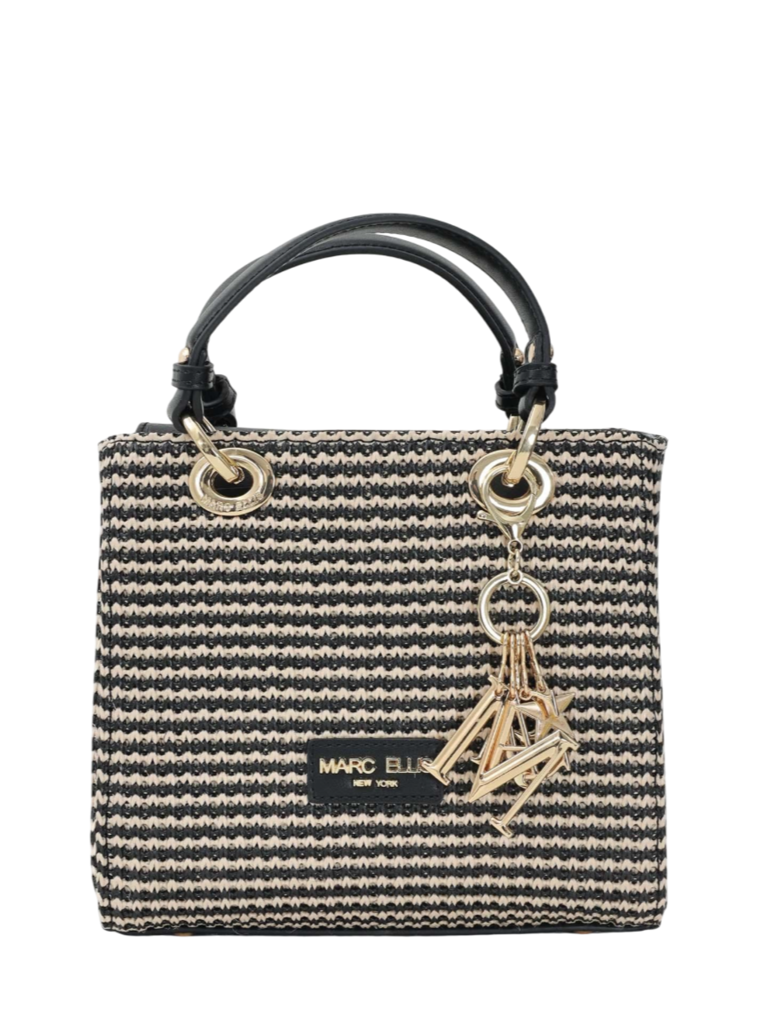 MARC ELLIS MISSY STRAW MBLAKC-GOLD