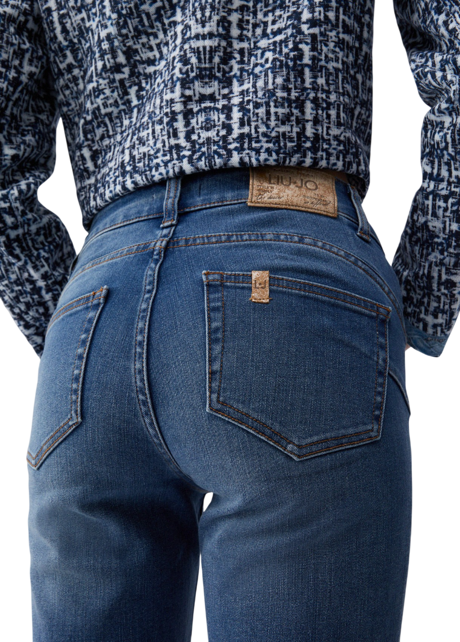Liu Jo jeans skinny Monroe donna lavaggio blu UA6006D0318 79012 LIU JO 