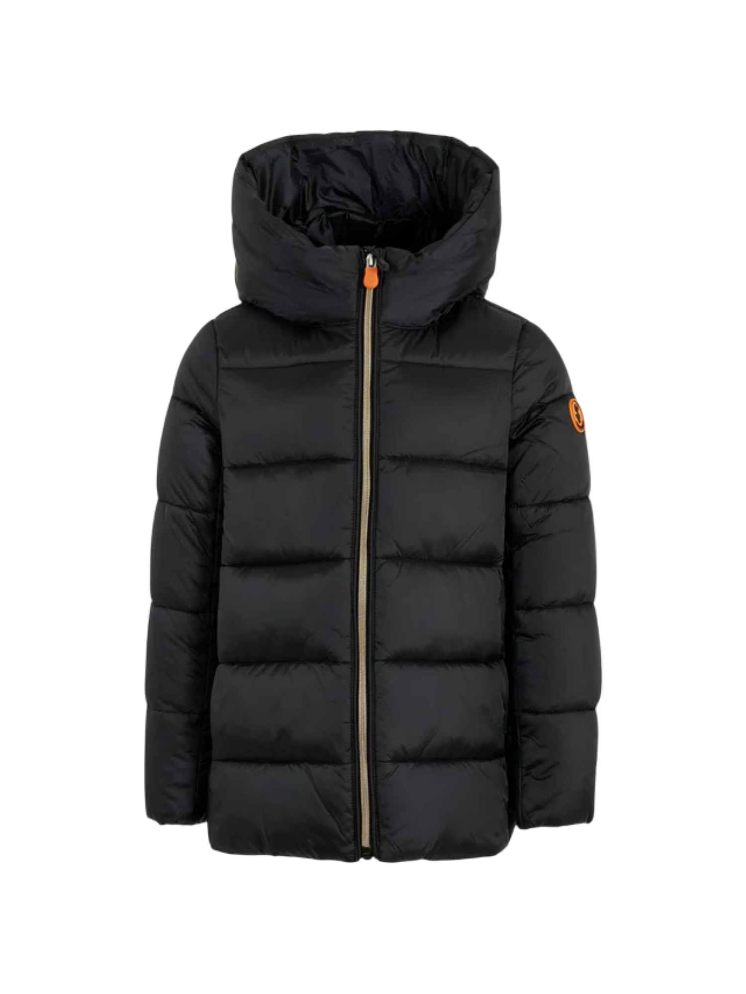 Save the Duck piumino bambina Gracie con cappuccio nero J45650G-IRIS21 10000 SAVE THE DUCK 