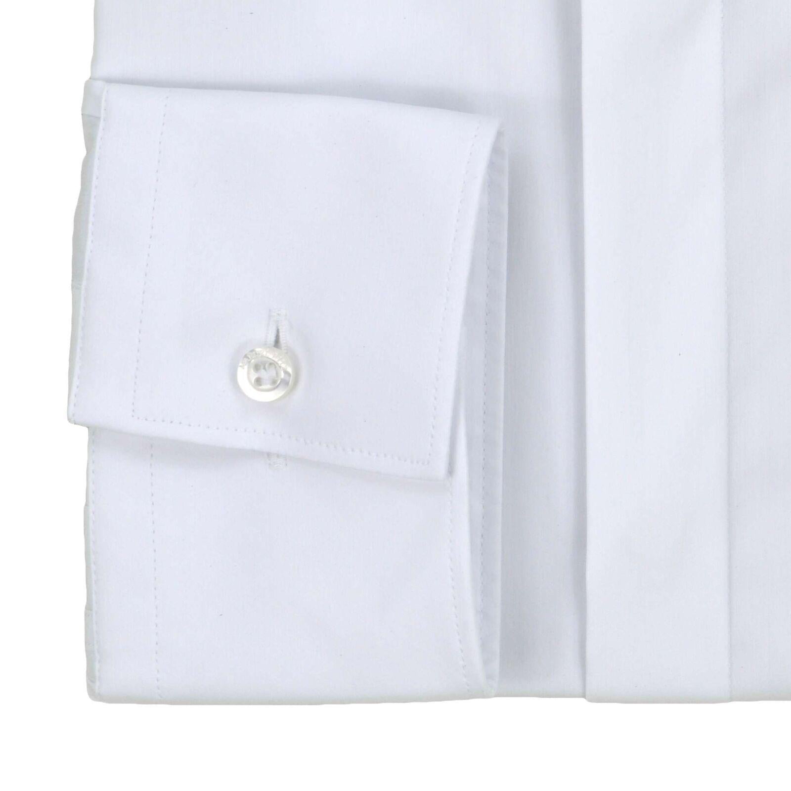Manuel Ritz camicia manica lunga con collo francese bianco 3630E651-243179 02 MANUEL RITZ 