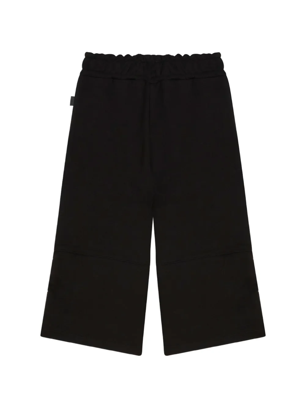 GCDS bermuda bambino con bande logo nero Z0UJQL599F004 BLACK-BLACK GCDS 