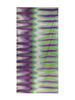 Me Fui telo mare in microfibra fantasia viola verde