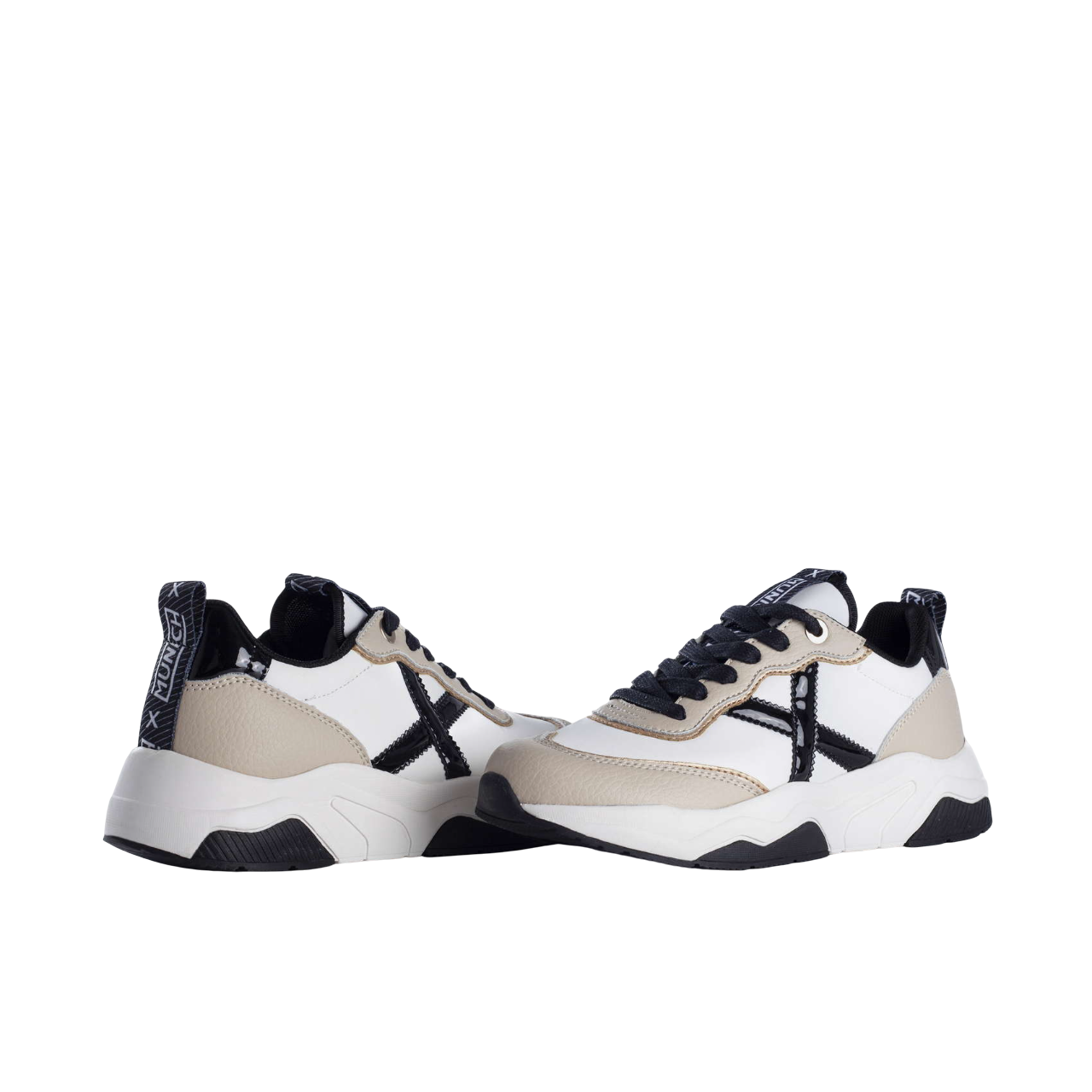Munich sneakers donna Wave bianco beige 8770 105 MUNICH 