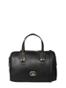 Marc Ellis borsa a bauletto in pelle martellata nero