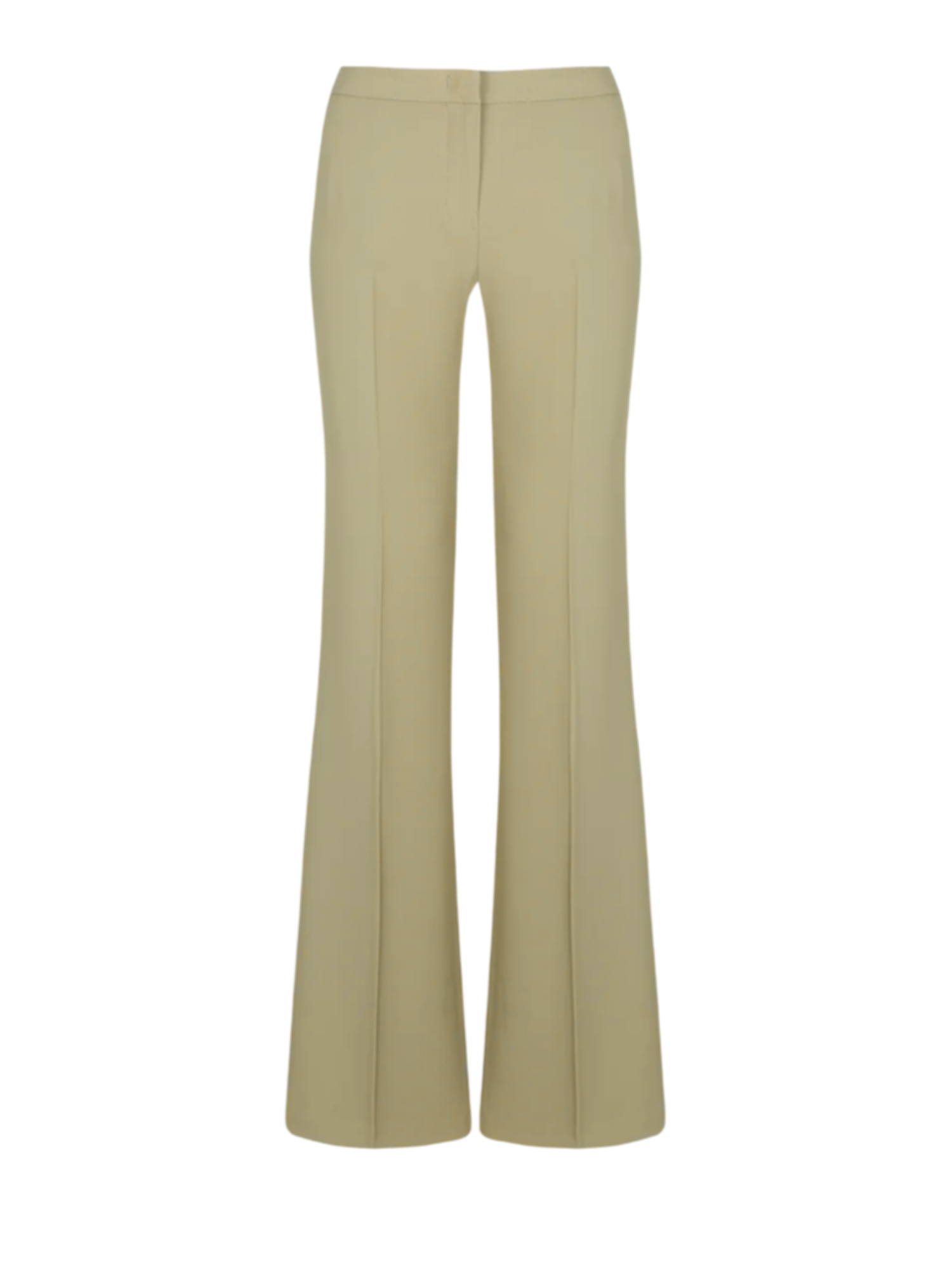 Sandro Ferrone pantaloni flare in tessuto crepe beige S25XBEFRING BEIGE Sandro FERRONE 
