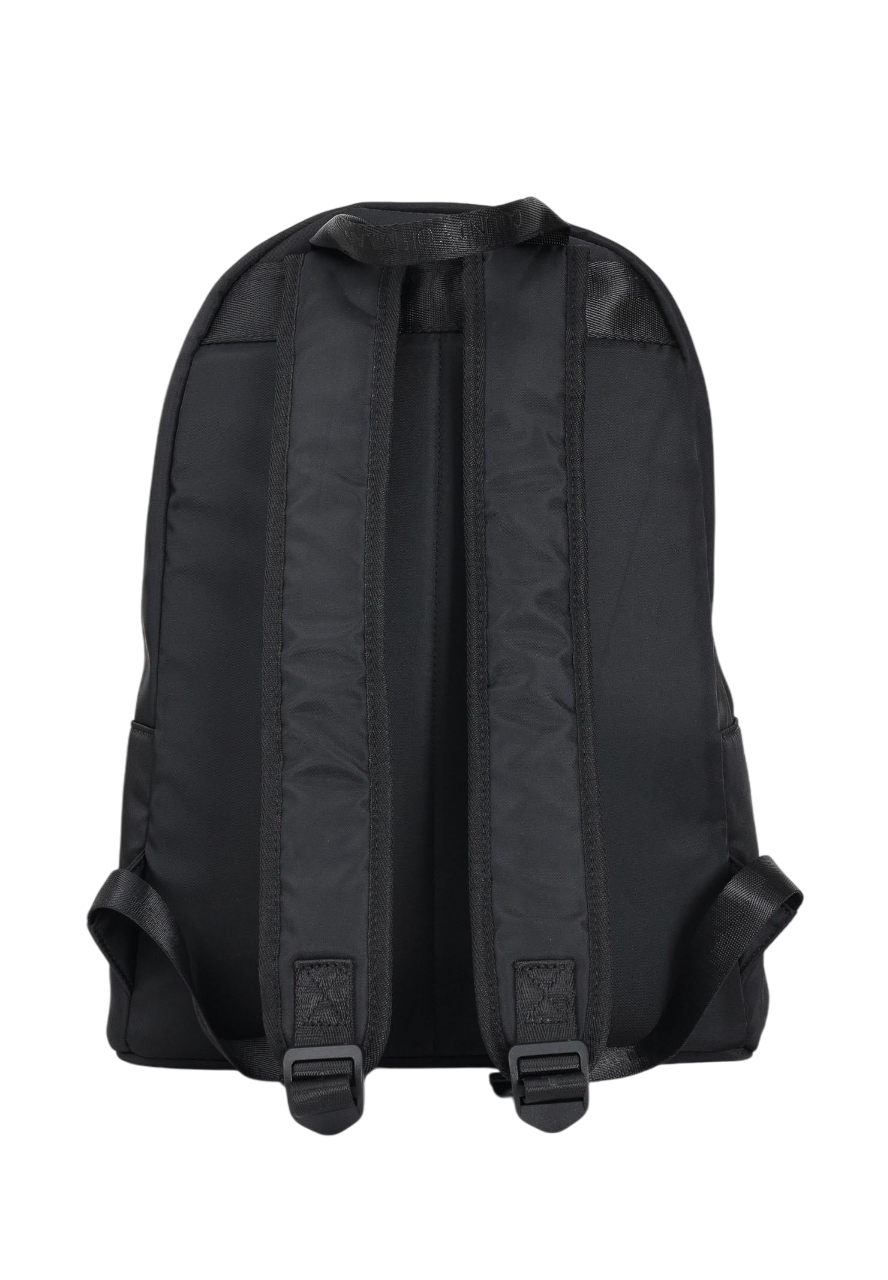 County of Milan zaino in nylon con stampa iconica nero COMAF250108 NERO-PINK WINGS COUNTY OF MILAN 