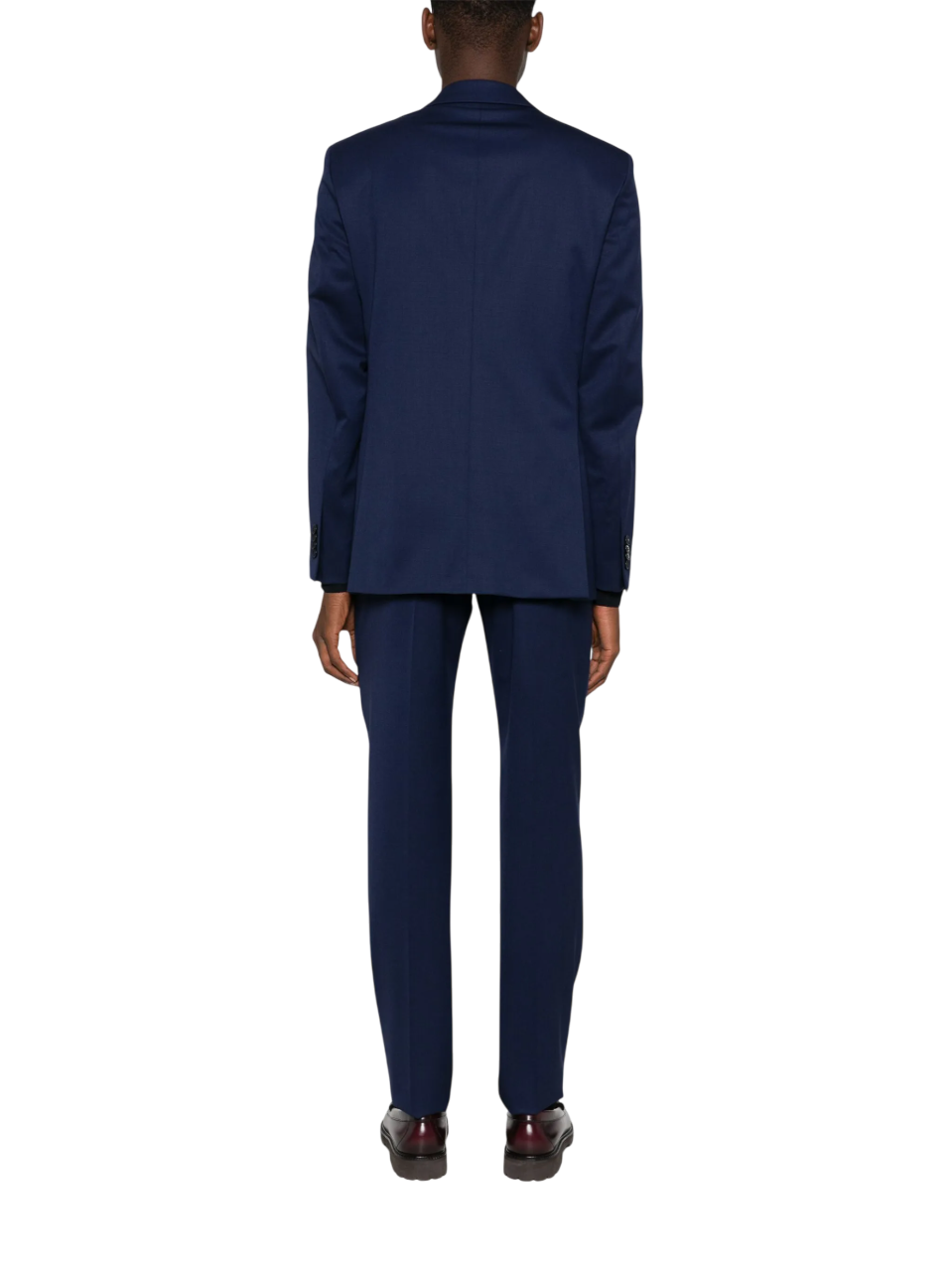 Manuel Ritz abito uomo monopetto in micro fantasia blu 3832A3318-253143 89 MANUEL RITZ 