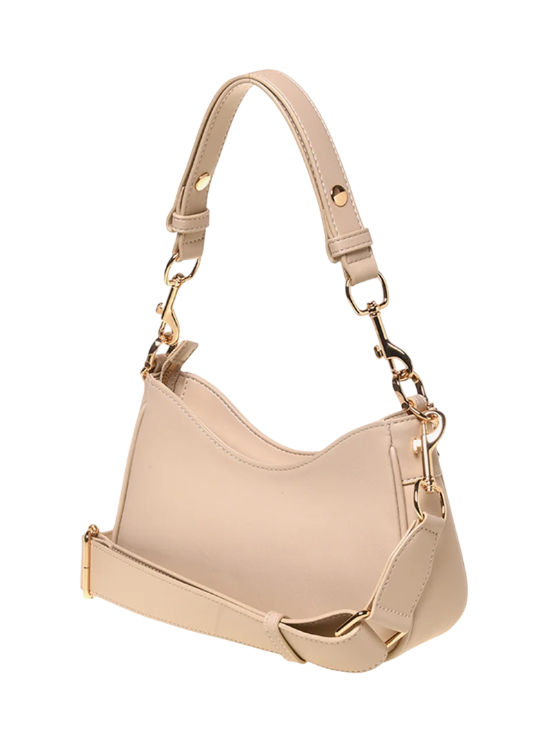 Love Moschino borsa in ecopelle con catenella logata beige chiaro JC4070PP1O-L17 12A MOSCHINO LOVE 