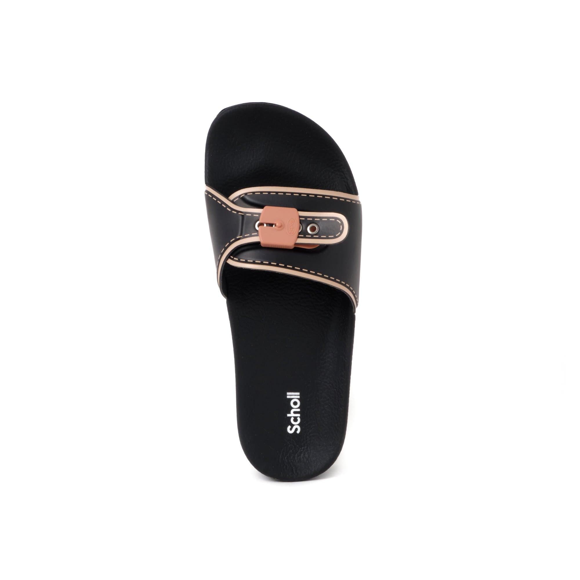 Scholl ciabatte Pescura platform in gomma nero F311821 004 SCHOLL 