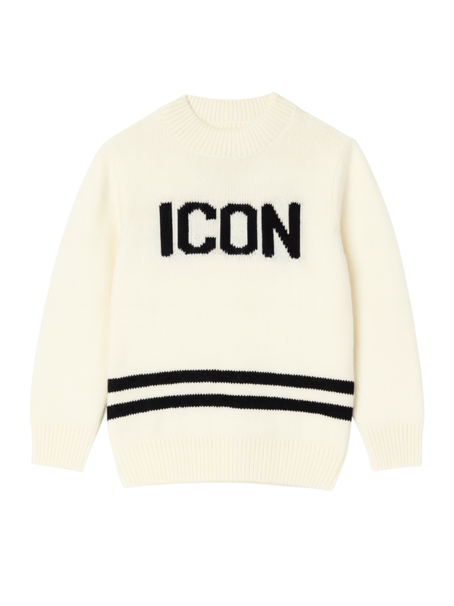 Icon maglia bambino misto lana bianco latte IBSM00851 1001 ICON 