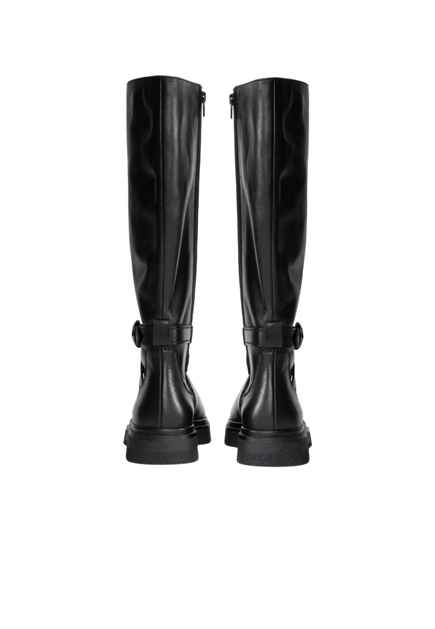 Blauer stivali donna Lea Hanna in pelle nero F5HANNAS05-LEA BLK BLAUER 