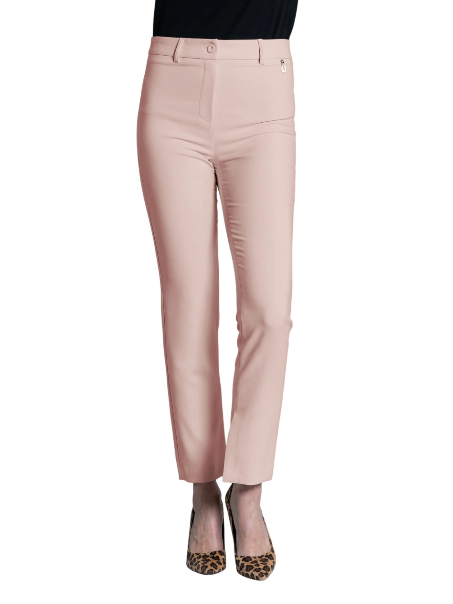 Relish pantaloni sigaretta Cisalina rosa CISALINA 2407 RELISH 