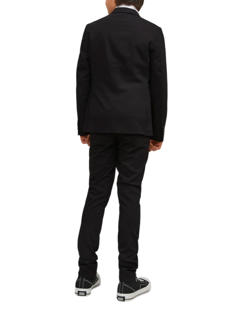 Jack&Jones giacca Solar monopetto nero 12203557 BLACK JACK&JONES JUNIOR 