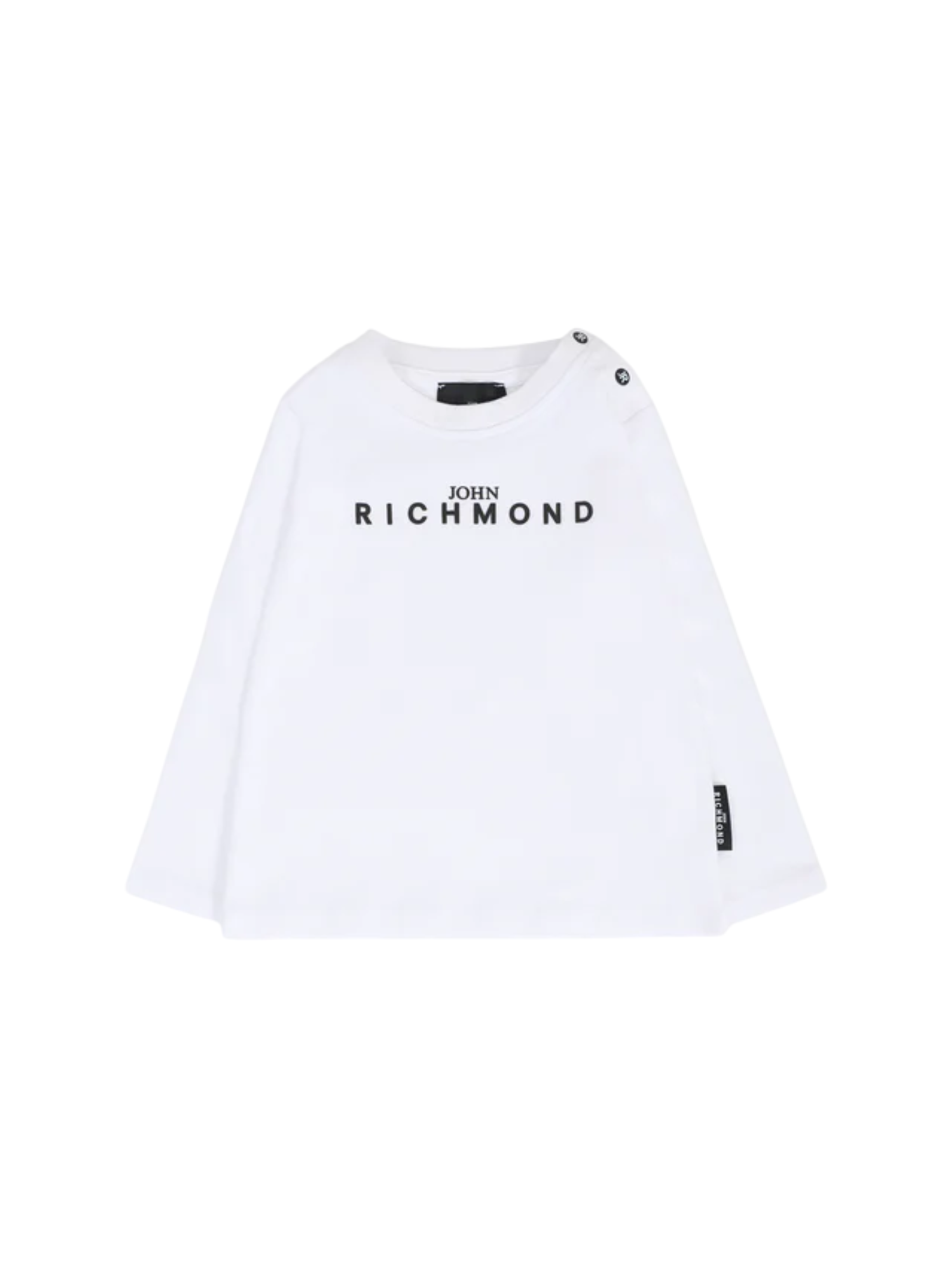 John Richmond T-shirt neonato manica lunga bianco RIA25012TS WHITE John RICHMOND 