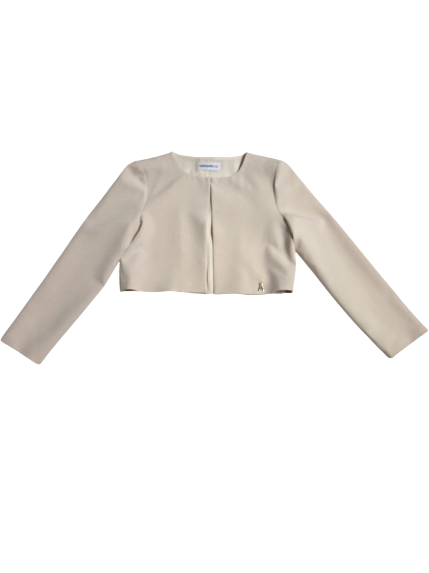 Patrizia Pepe giacca corta in tessuto crepe rosa cipria 7S0275-A555 B818 PATRIZIA PEPE 