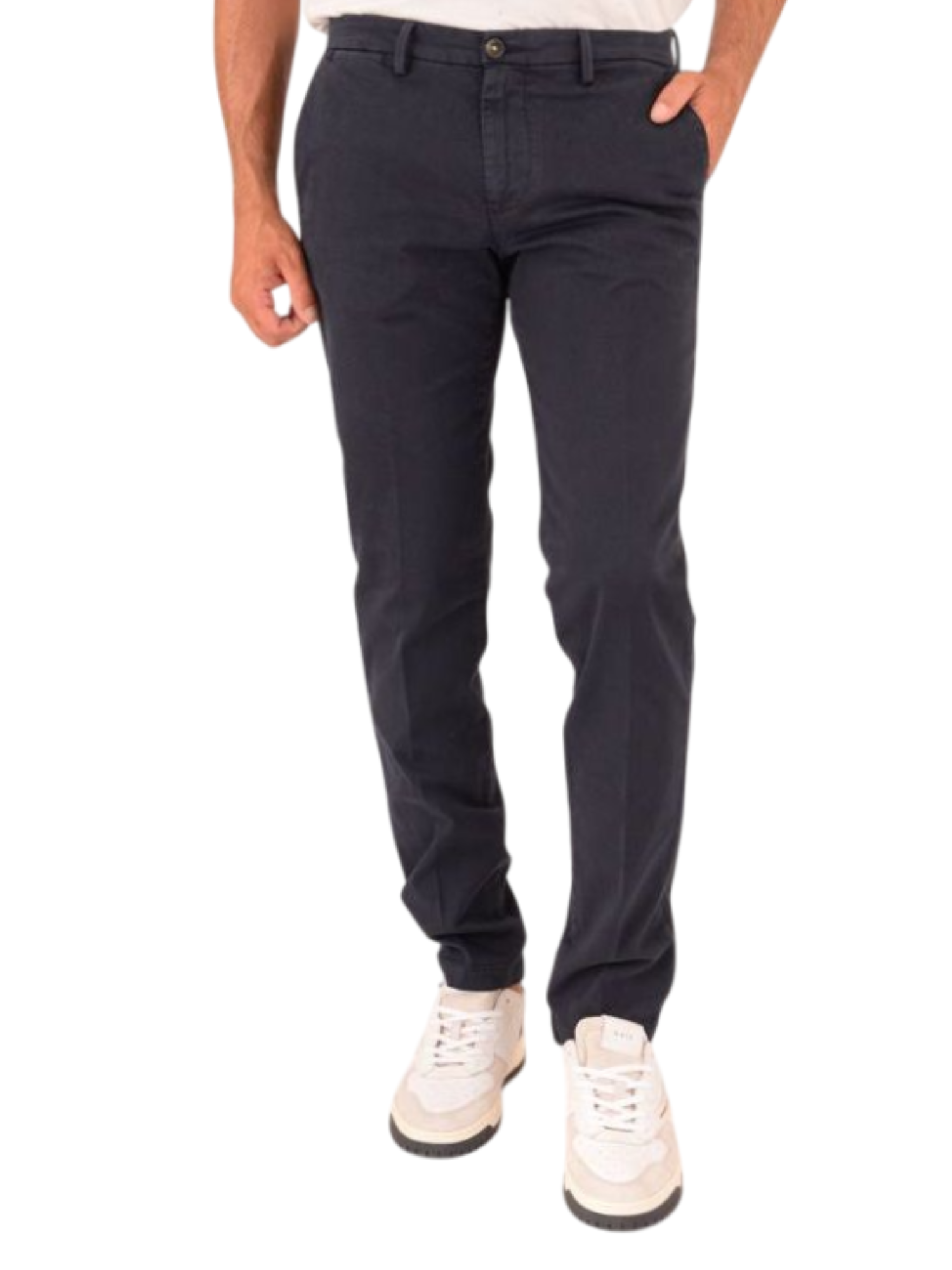 Manuel Ritz pantaloni uomo chino blu 3932P1408TC-253790 89 MANUEL RITZ 