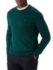 Tommy Hilfiger maglia Pima in misto cashmere verde