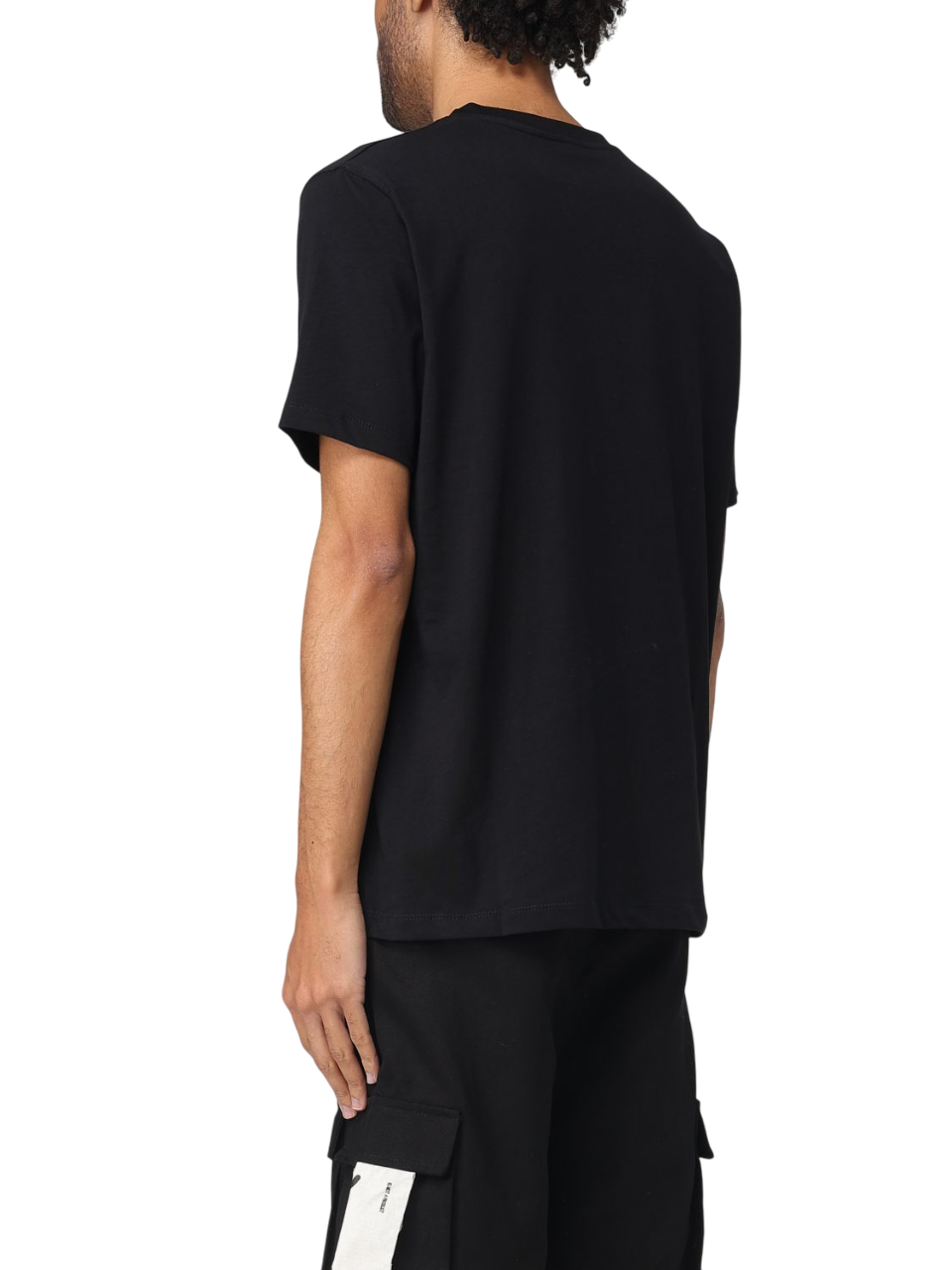 Disclaimer T-shirt maniche corte con stampa logo nero 54819 NERO DISCLAIMER 