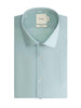 Calvin Klein camicia maniche lunghe slim fit verde acqua