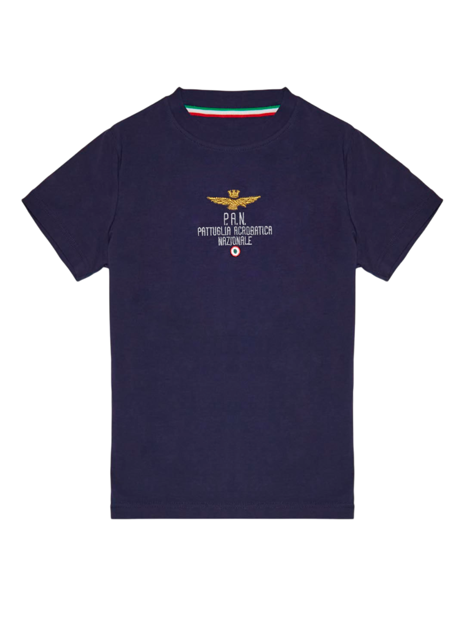 Aeronautica Militare T-shirt maniche corte con ricami blu 251TS0026A B08 AERONAUTICA MILITARE 
