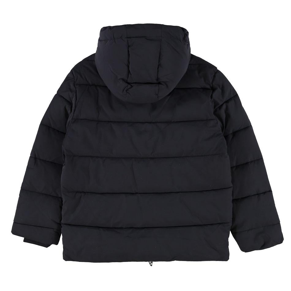 Icon piumino trapuntato bambino con cappuccio nero IBJK00708 9000 ICON 
