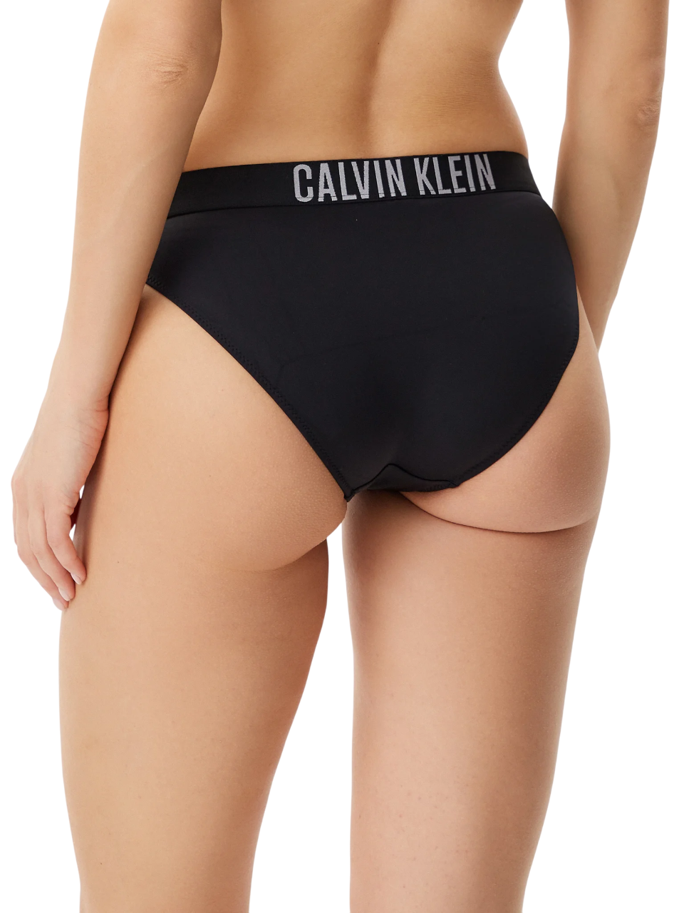 Calvin Klein slip mare con fascia logata nero KW0KW02856 BEH Calvin Klein Beachwear 