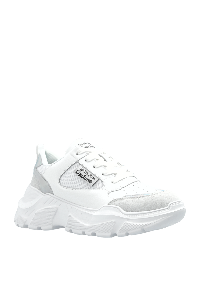 Versace Jeans Couture sneakers in ecopelle e mesh bianco 78VA3SC2-ZPB04 003 VERSACE Jeans Couture 