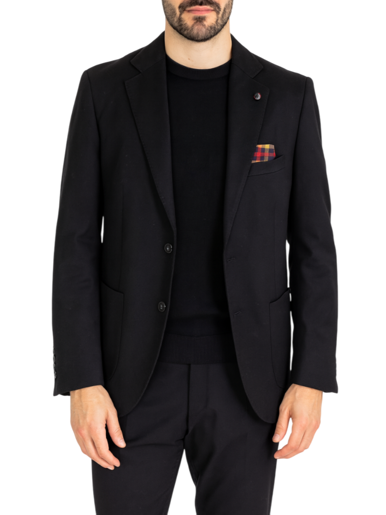 Le Braghe giacca blazer monopetto uomo nero G525-2531 NERO Le Braghe 