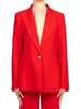 Vicolo giacca blazer monopetto rosso