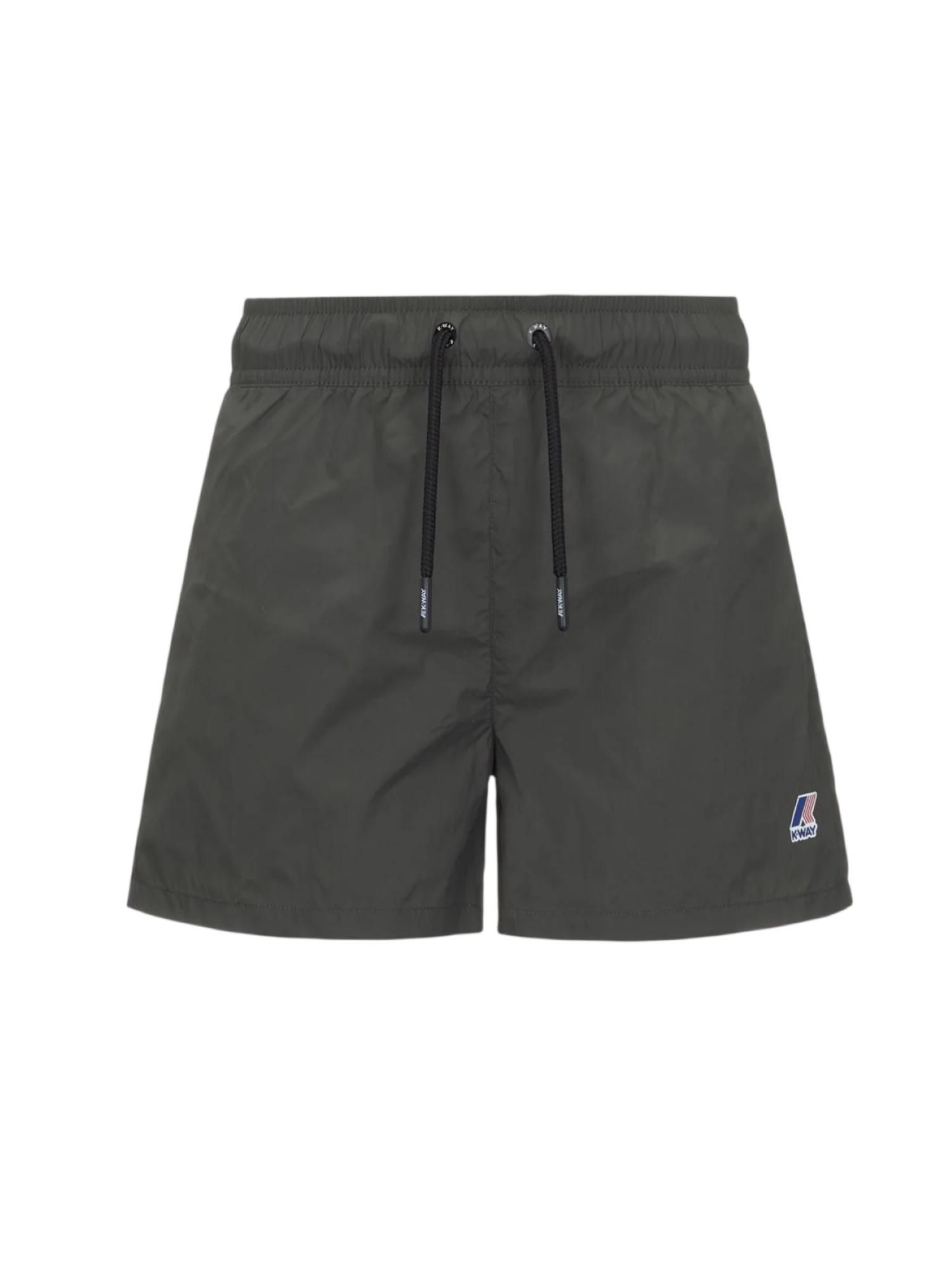K-way boxer mare bambino in nylon verde militare K3124YM WMR K-WAY 