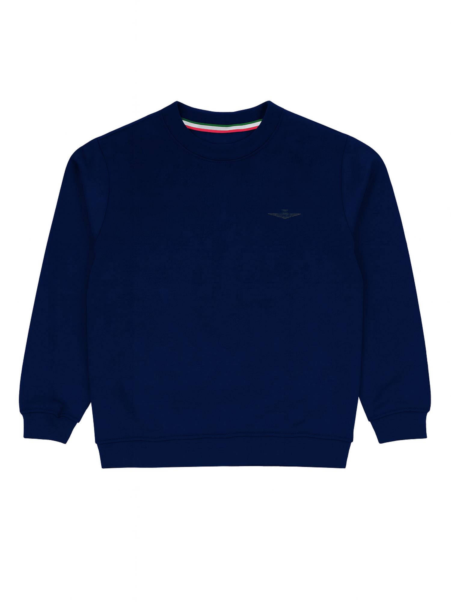 Aeronautica Militare felpa bambino in cotone blu 252FE0065A B08 AERONAUTICA MILITARE 