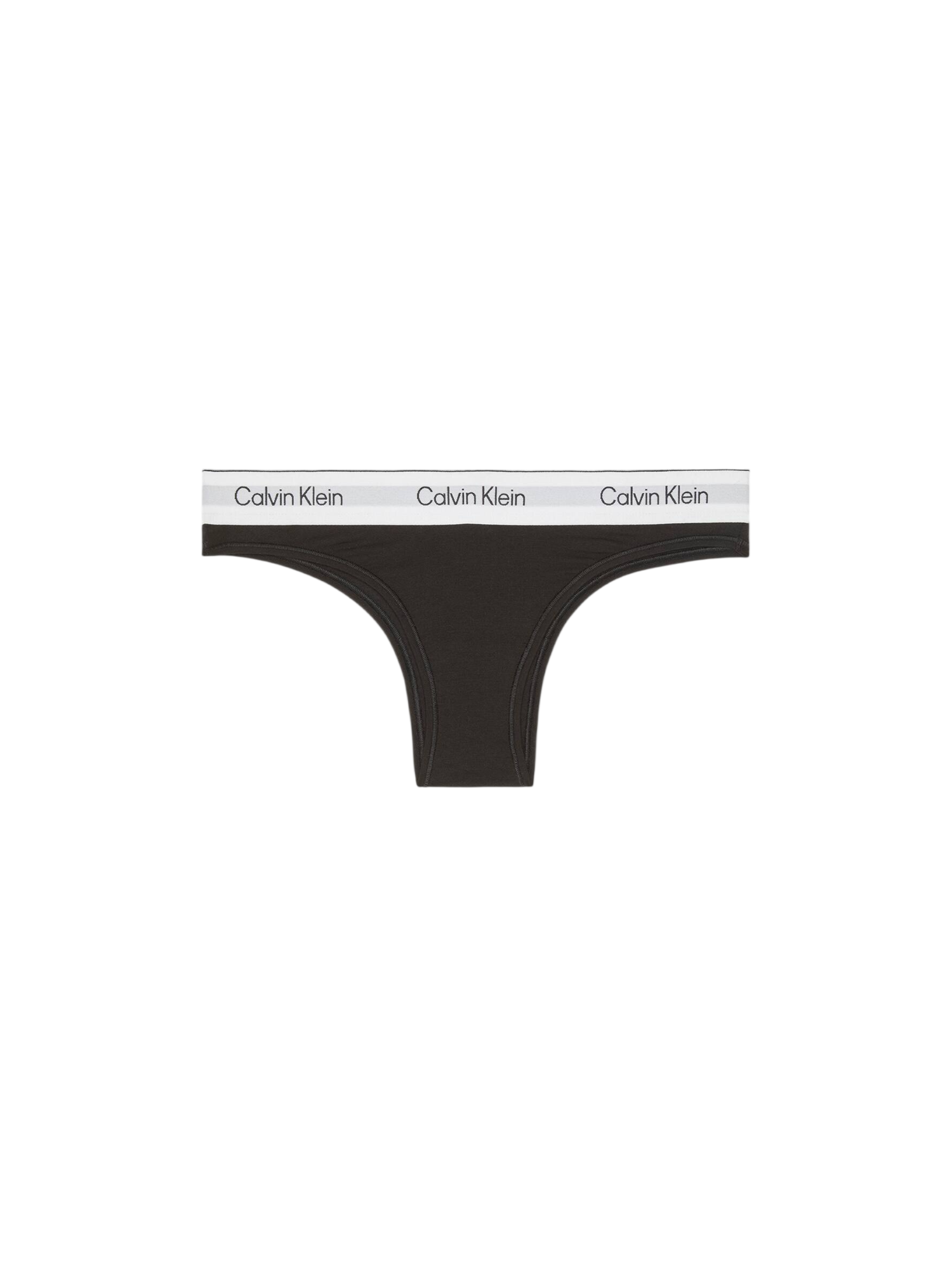 Calvin Klein slip brasiliana donna con fascia logata nero LV00QF8522 UB1 Calvin Klein Underwear 