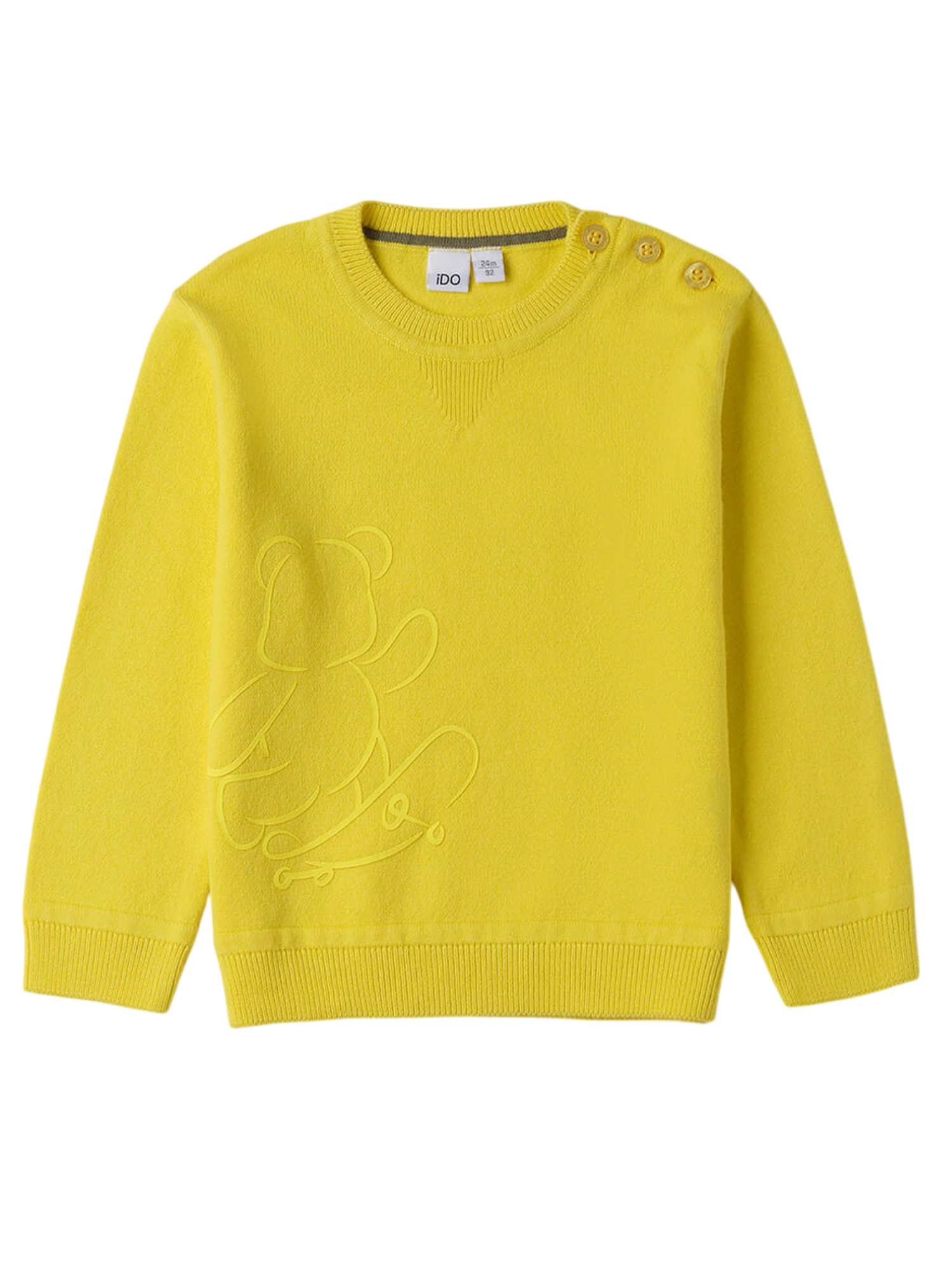 iDo maglia girocollo bambino giallo 4F212 1432 iDO 