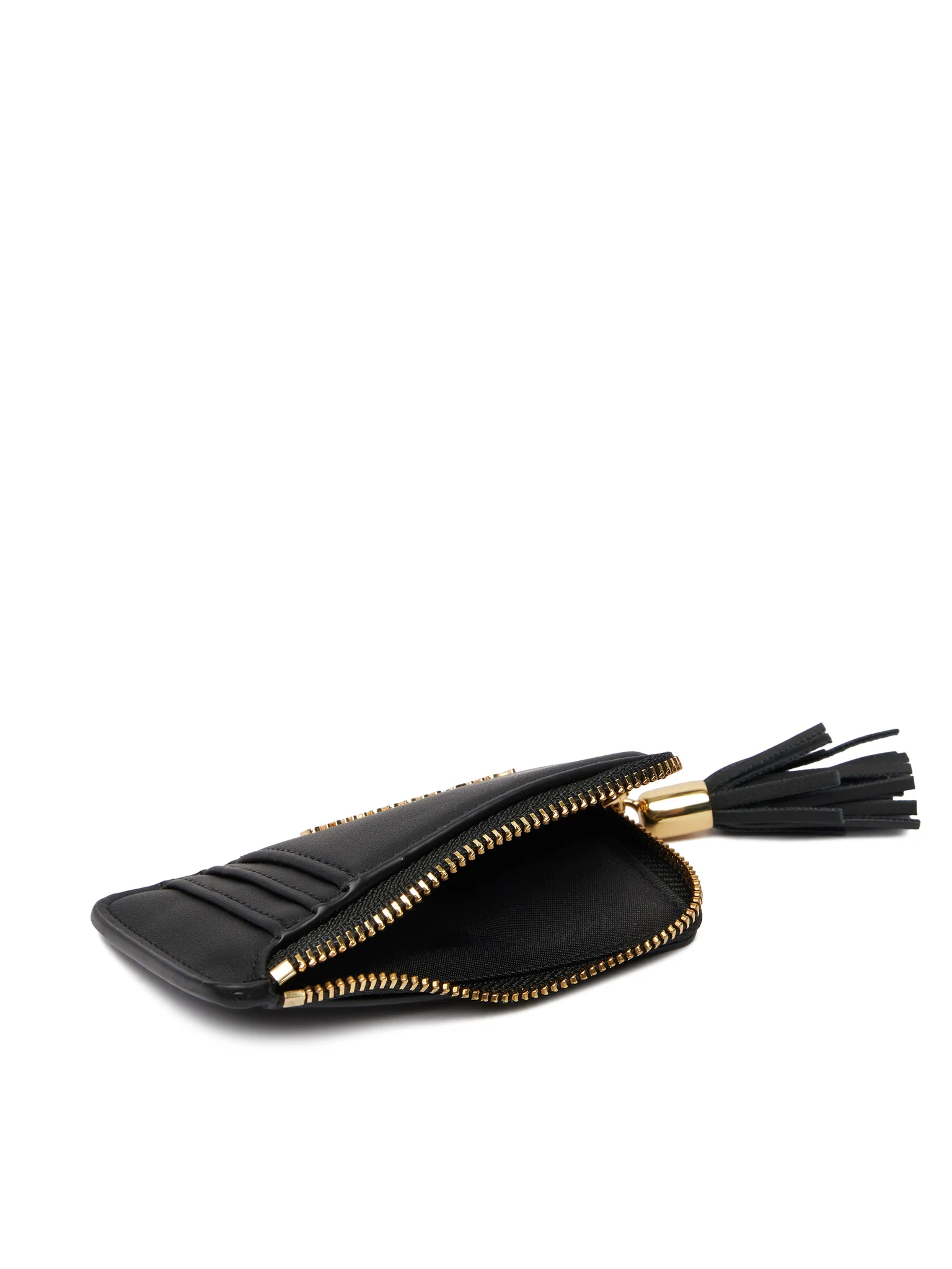 Love Moschino portacarte in ecopelle con logo nero JC5691PP1O-KD0 000 MOSCHINO LOVE 