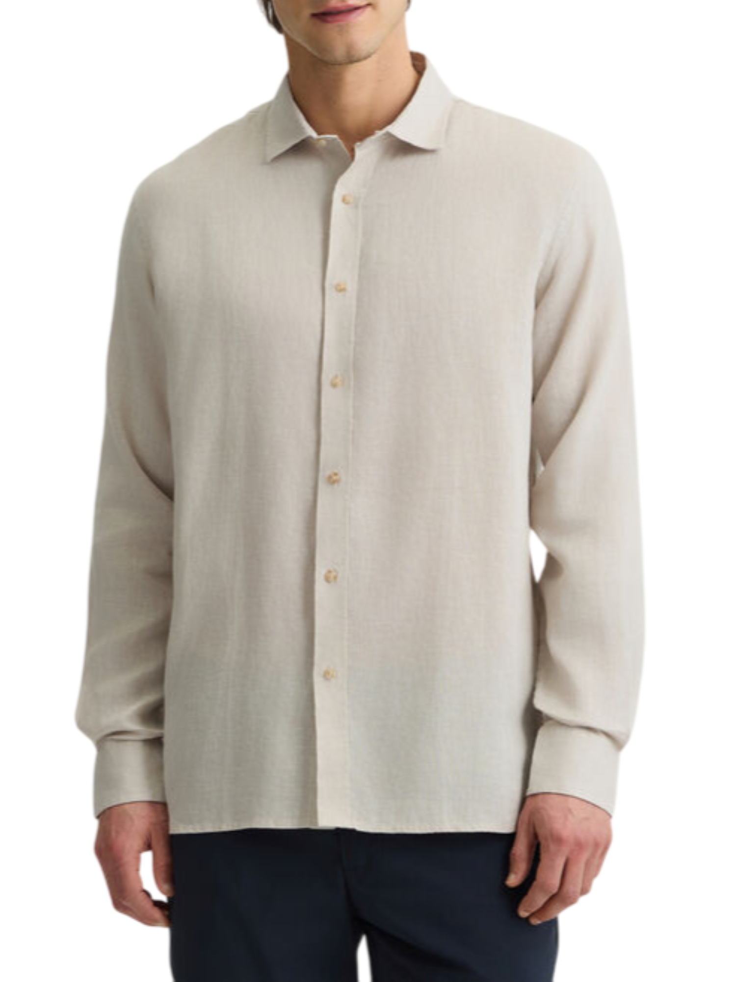 Liu Jo camicia maniche lunghe in lino tortora QA5097T4359 44500 LIU JO 