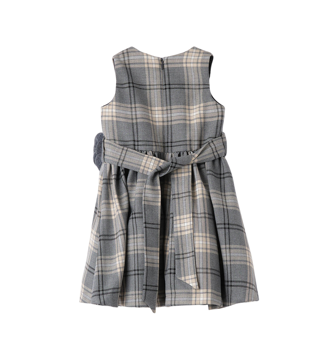 iDo abito bambina in fantasia scozzese grigio 4F371 8970 iDO 