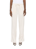 Aniye By pantaloni gamba larga con bande laterali beige chiaro