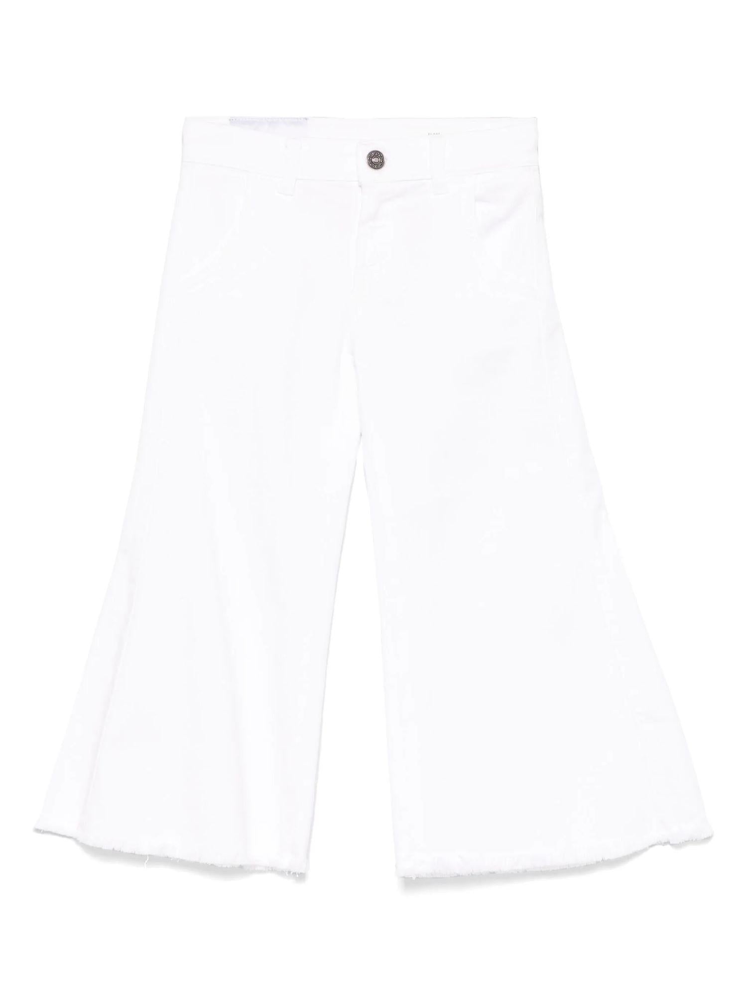 Dondup jeans a zampa bambina lavaggio bianco DFPA193CDF033 B000 DONDUP 