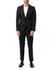 Mulish completo uomo giacca monopetto e pantaloni nero