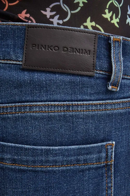 Pinko jeans Bianca baggy gamba larga lavaggio blu scuro 103924-A20M PJZ PINKO 