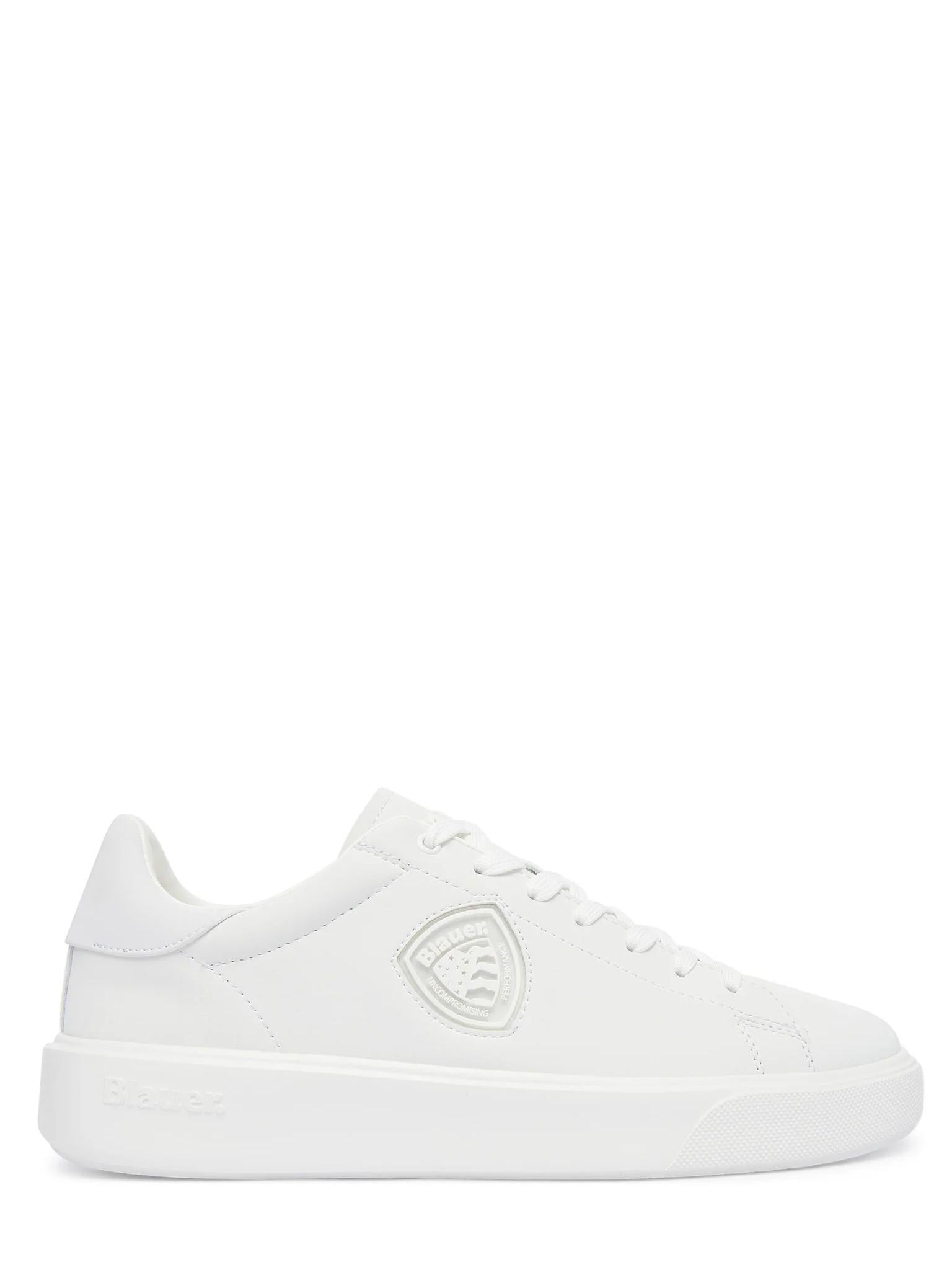 Blauer sneakers Lea Buck in pelle bianco F5BUCK07-LEA WHI BLAUER 