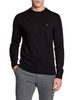 Tommy Hilfiger maglia Pima in misto cashmere nero