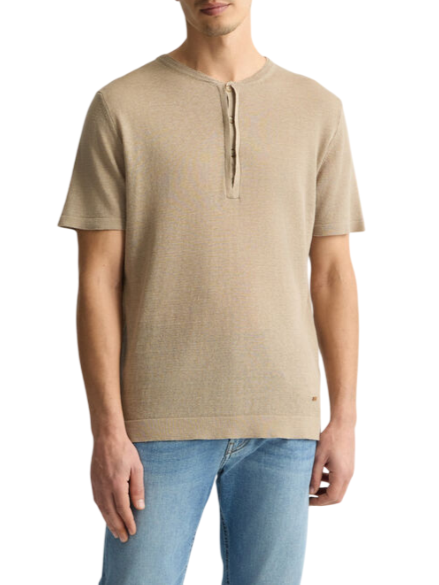 Liu Jo maglia maniche corte in misto lino marrone QA5034MA72P 60205 LIU JO 