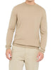Liu Jo maglia uomo misto cotone e seta beige